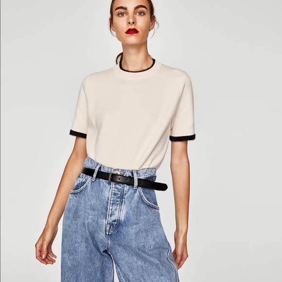 Zara short sleeve sweater Clearance